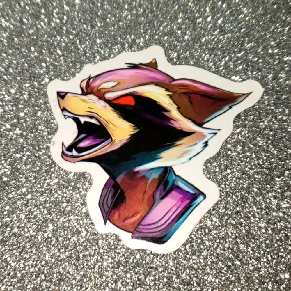 MARVEL waterproof sticker Guardians of the Galaxy Rocket Raccoon comic